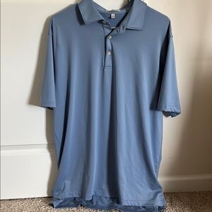 Peter Mills Men's Blue Polo Shirt